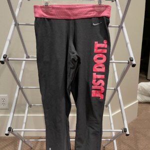 Nike Dri-Fit Grey Capri Leggings